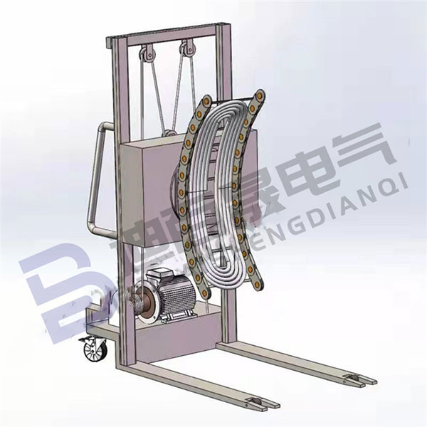 可移动局部感应加热器